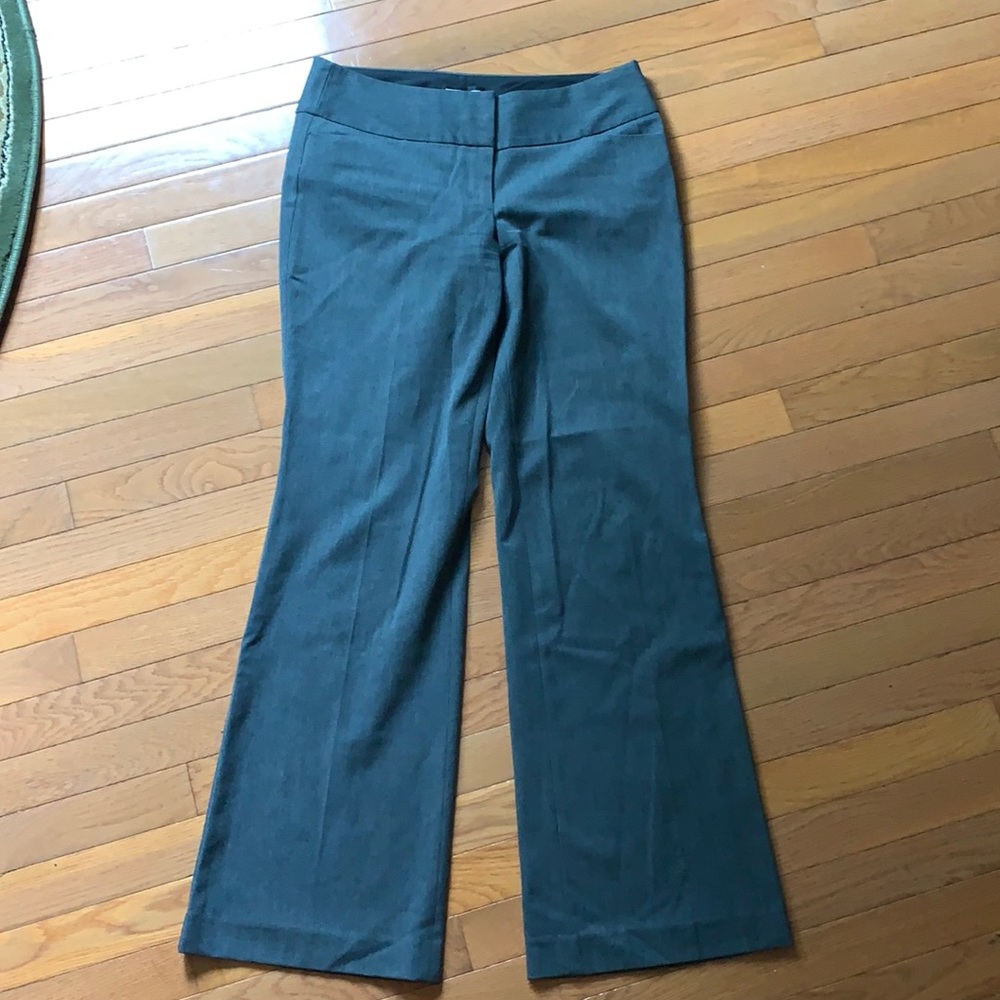 Express Editor Corporate Dark Charcoal Gray Pants